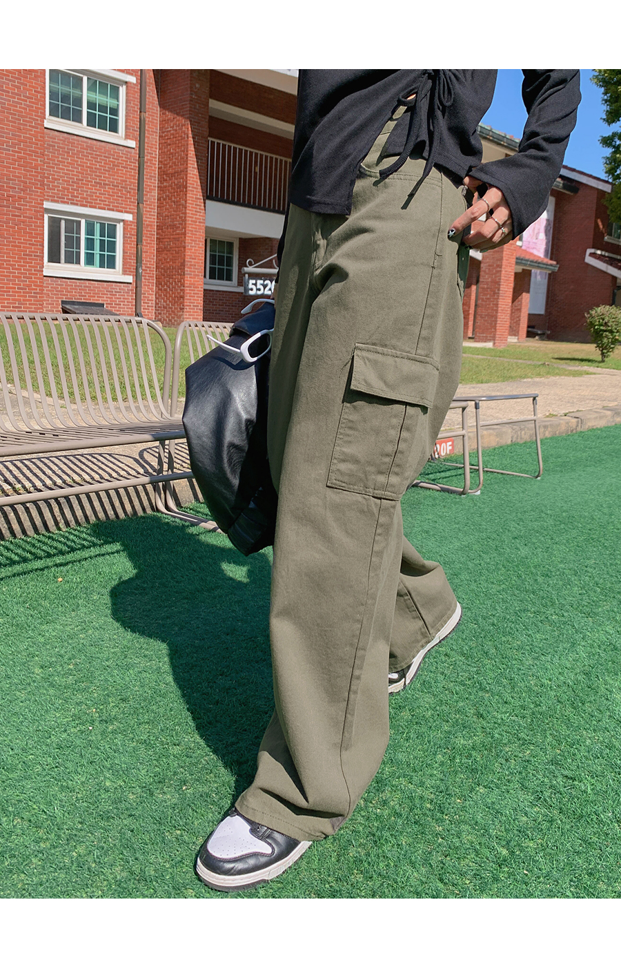 LYLON | BB Cotton Cargo Pants